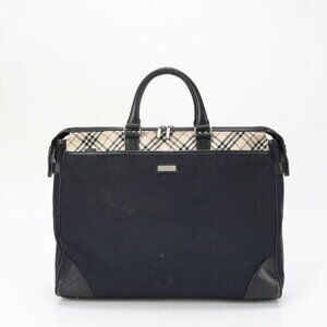Burberry Nova Check Black Label Business Bag Briefcase MRY